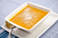 Sopa De Calabaza y Zanahoria