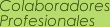 Colaboradores Profesionales