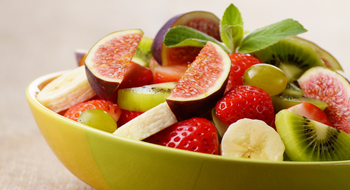 Baja de peso con la dieta de las fibras