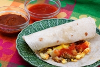 Receta para el desayuno: Tacos de huevo